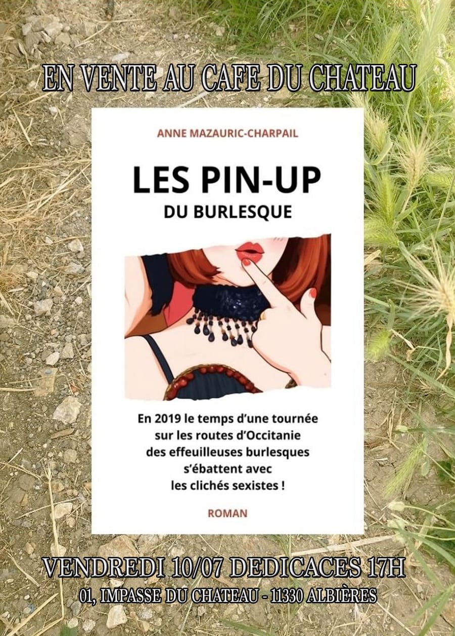 Couverture du roman Les Pin-up du burlesque